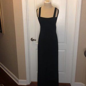 HERVE LEGER Black Designer Dress